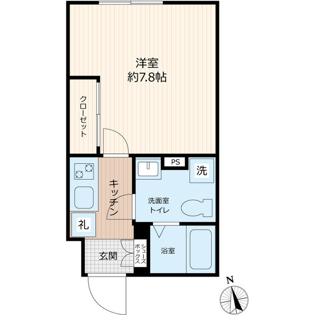 セレス池田山の間取り