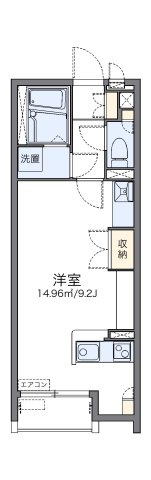 レオネクストサツキ荘の間取り|代表的な間取のため実際の間取とは異なる場合があります