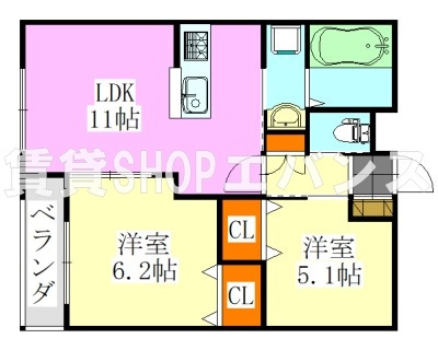 【間取り】 | ソレイユ