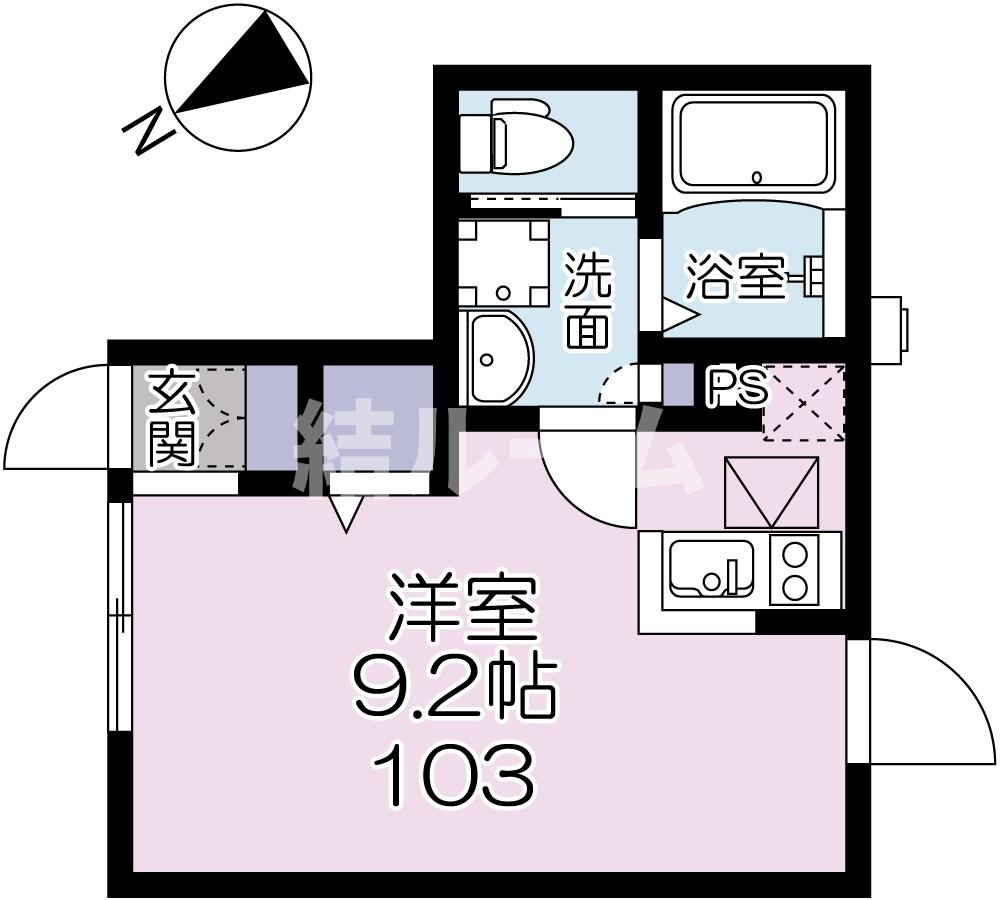 板橋区前野町５丁目のアパートの間取り