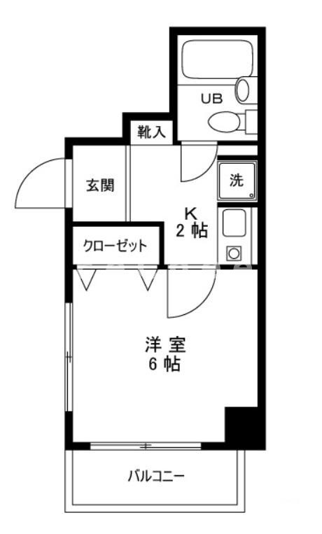 スカイコートお茶の水女子大前の間取り