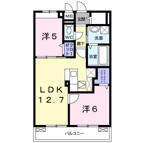 ＮＡＧＡＹＡの間取り