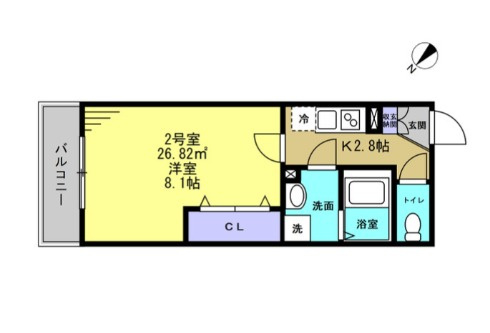 AJ津田沼018の間取り