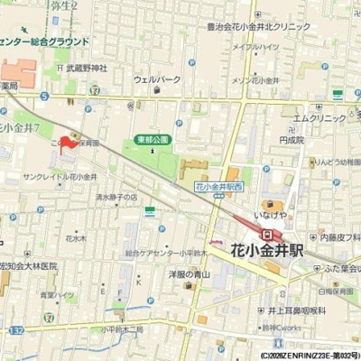 【地図】 | ウィルテラス花小金井