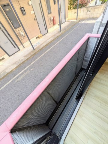 アーバンコーポラスⅢのバルコニー