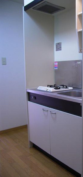 チェアーズ鵜の木のキッチン|キッチン　1口ガスコンロ