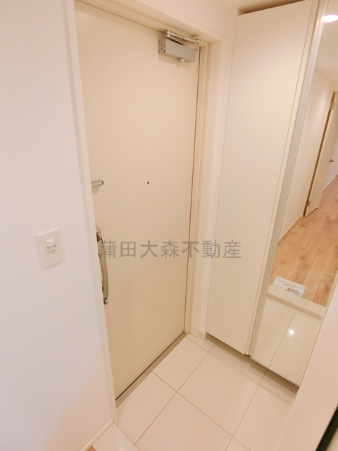 プラティーク大森山王の玄関