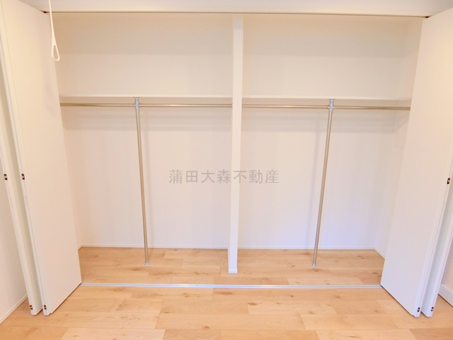 プラティーク大森山王の収納|洋室収納　クローゼット