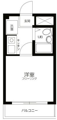 ガーデンハイツ一号館の間取り