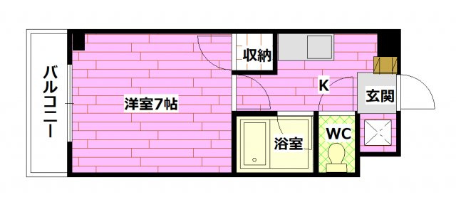 ラフォーレ東原Ⅲの間取り