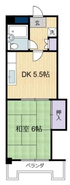 シルクビルの間取り