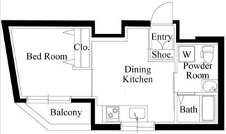 【間取り】 | ジュネス北千住Ｓ | 間取り図です。