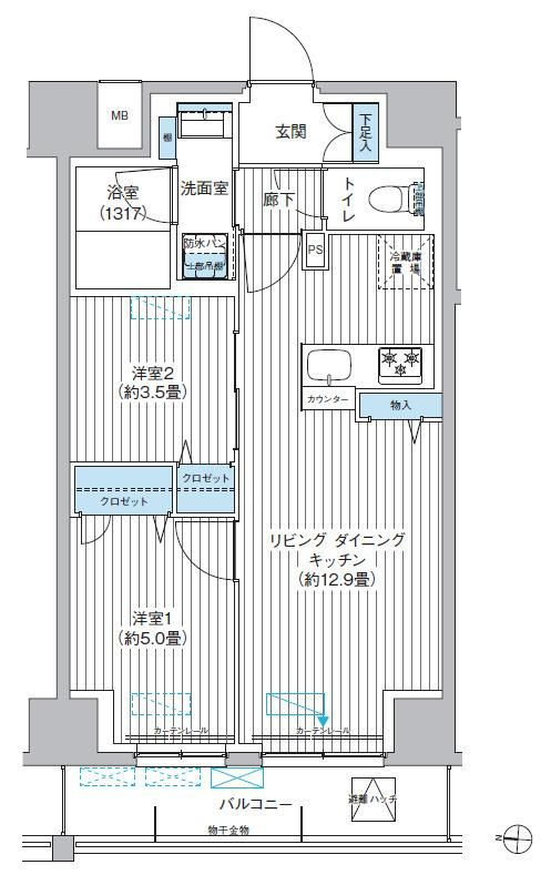 Ｙ’ｓ本所の間取り