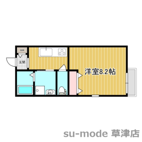 【間取り】 | フォアール市子殿 | 間取りです