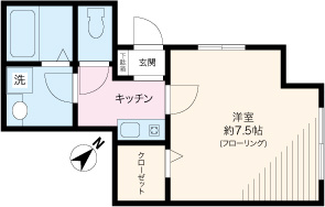 河合邸の間取り