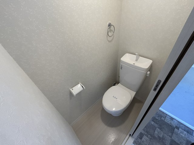 高津橋農住団地D棟のトイレ