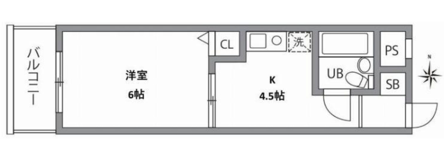 フローラル千歳台の間取り