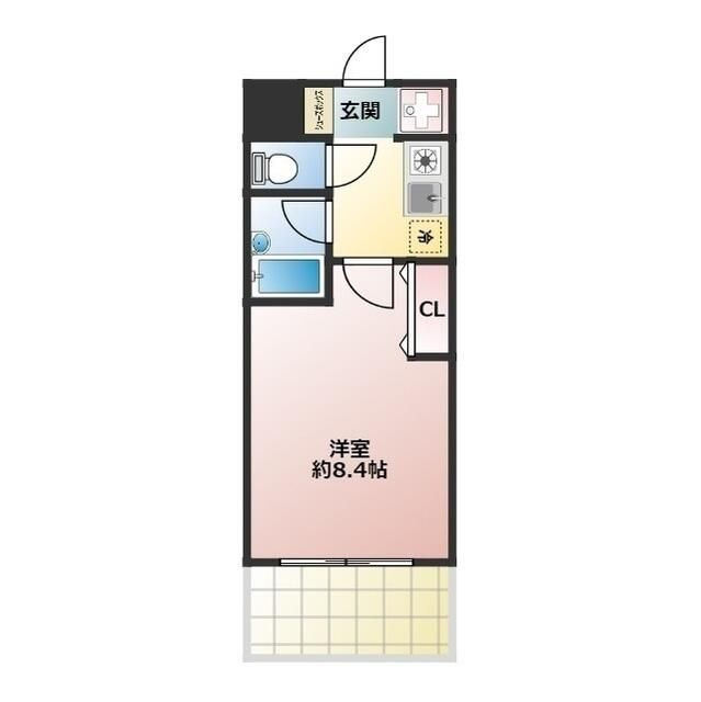 ミ　ヴィーダの間取り