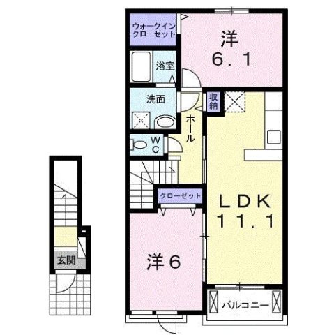 モンターニュの間取り
