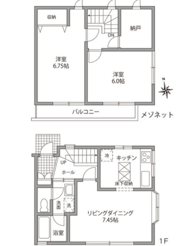 らいとあっぷEの間取り