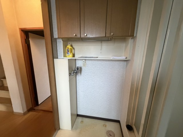 春見町戸建ての洗面所