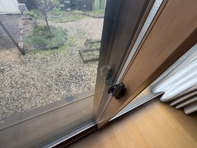春見町戸建てのバルコニー