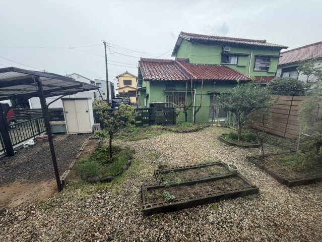 春見町戸建ての庭
