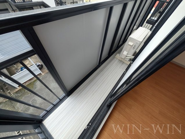 ビーライン浅野 Cのバルコニー|イメージ（同建物内別部屋の写真です）