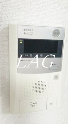 【セキュリティ】 | ヒルサイドＧ | モニター付きインターホンです。