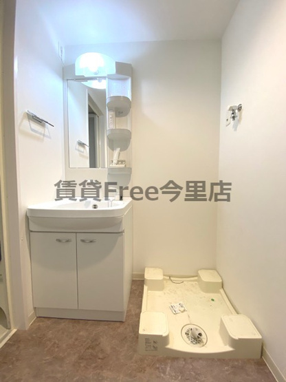 【洗面所】 | グランデュール大今里西　仲介手数料無料