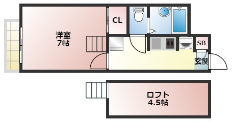 【間取り】 | ビコロール東住吉