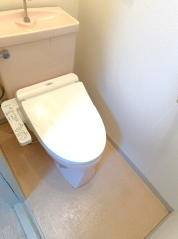 サンフラワー池上のトイレ|温水洗浄便座付きのトイレ