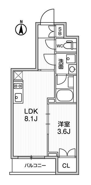 ・ＡＬＴＥＲＮＡ亀戸Ⅲの間取り
