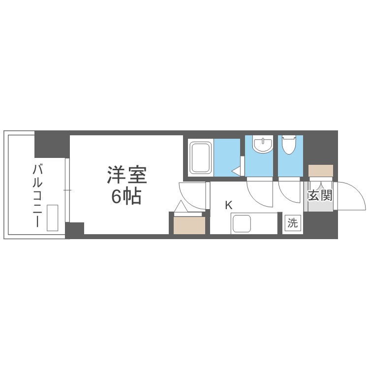 プレサンス大正エミナンスの間取り