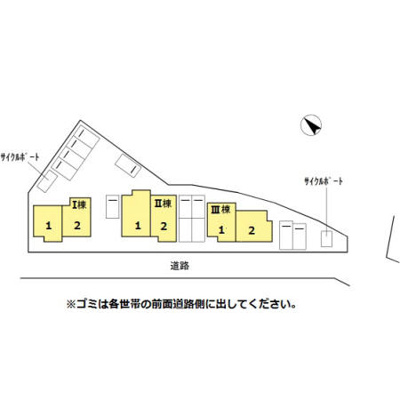 【区画図】 | 曰佐 藤邸 Ⅰ棟
