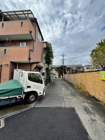 守口市金田町3丁目の前面道路含む現地写真