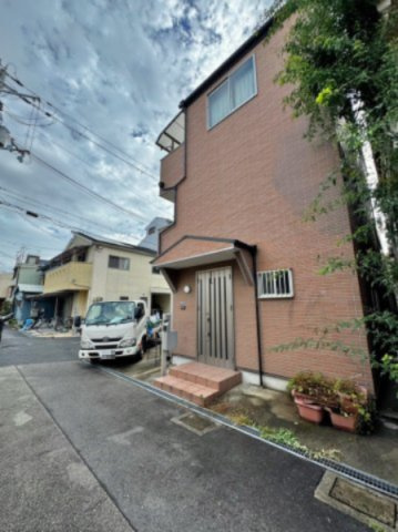 守口市金田町3丁目の前面道路含む現地写真