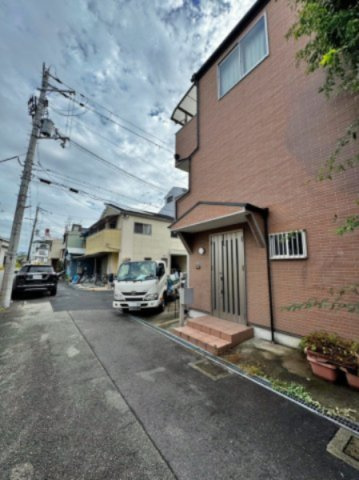 守口市金田町3丁目の前面道路含む現地写真