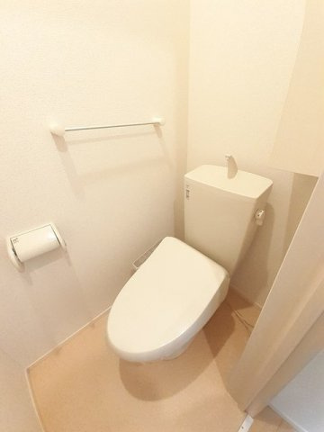 クラール　安宅Ｃのトイレ|コンパクトで使いやすいトイレです