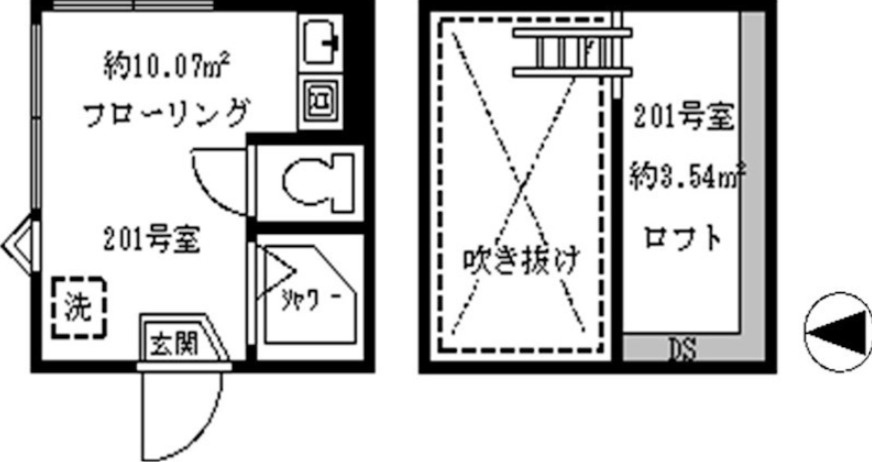 フェリスドルチェの間取り
