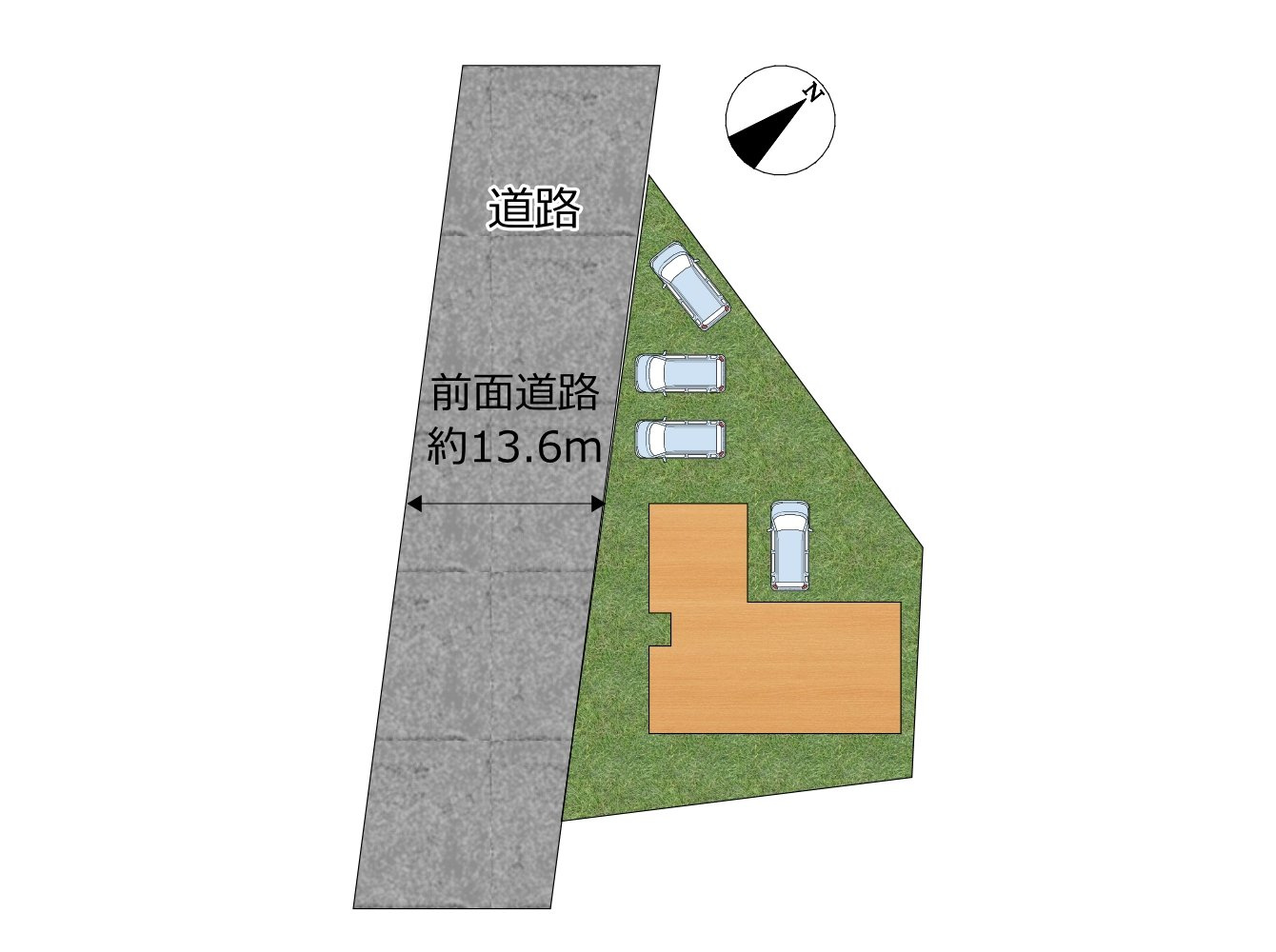 西条市丹原町今井342-4　中古戸建の区画図