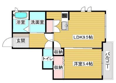 ｌａ・きれいらの間取り