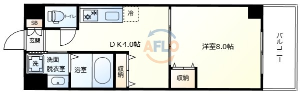 シーガルマンションⅡの間取り