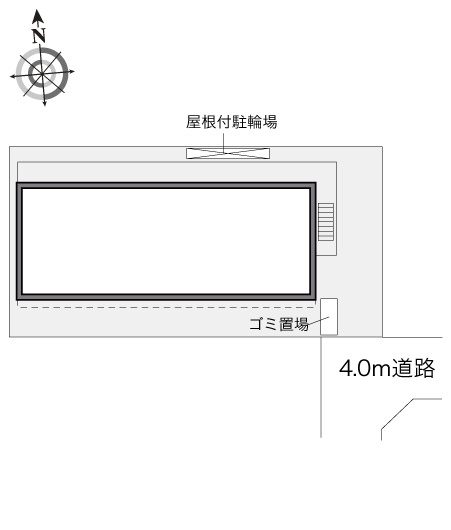 レオパレス友六の間取り