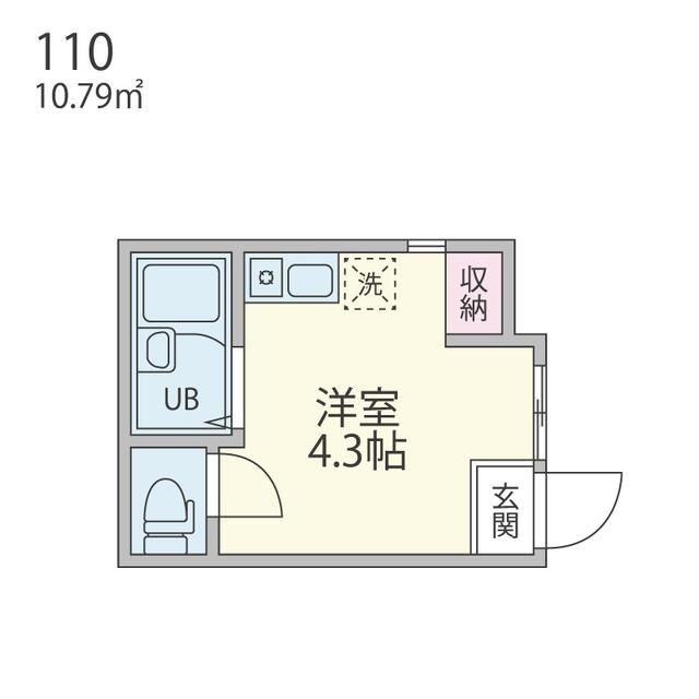 レジデンス高田馬場の間取り
