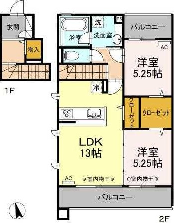アヴニール・夢の間取り