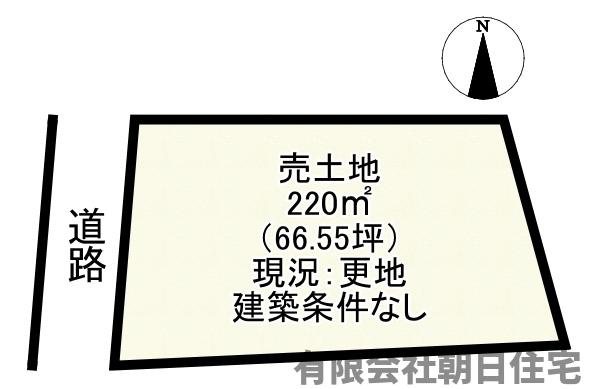 【土地図】 | 出雲市大津町売土地 | 土地図です