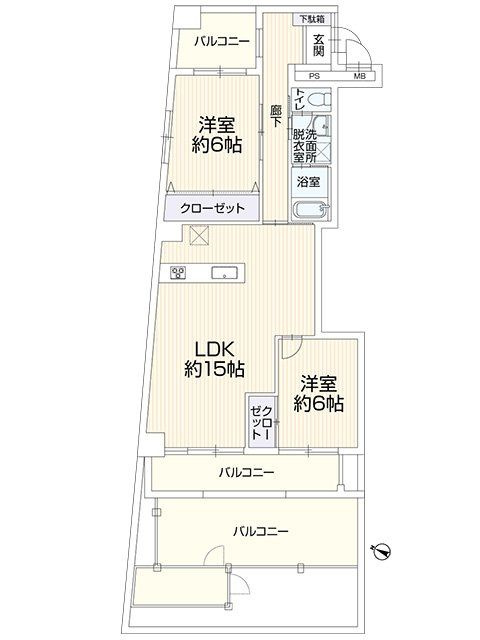 ライフピア舞鶴の間取り|間取り