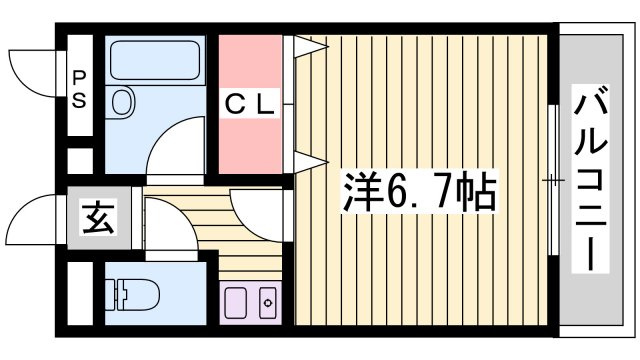 シティライフ服部の間取り