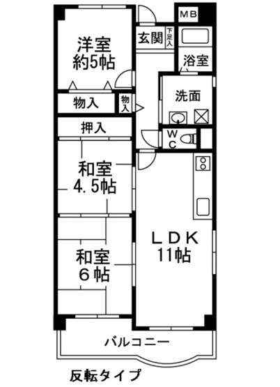 【間取り】 | フローラル岸和田